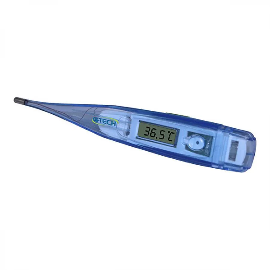 Termômetro Digital Azul G-tech Ponta Rígida